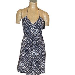 H&M Halter Dress 100% Cotton Jrs Sz S #266C